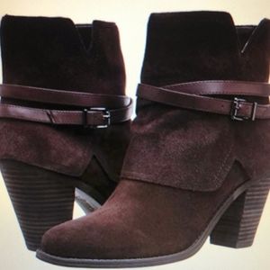 Jessica Simpson Calven Suede Ankle Boots S…